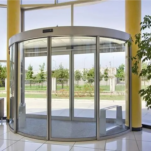 玻璃電動(dòng)弧形門